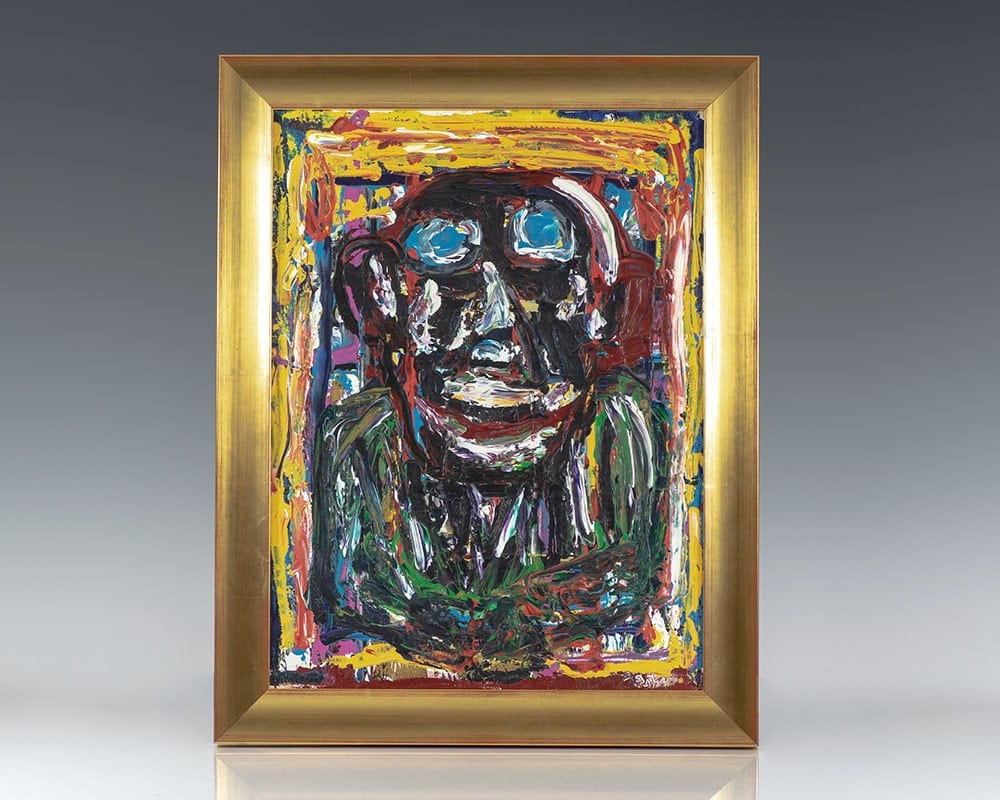 Self Portrait by Charles Bukowski.