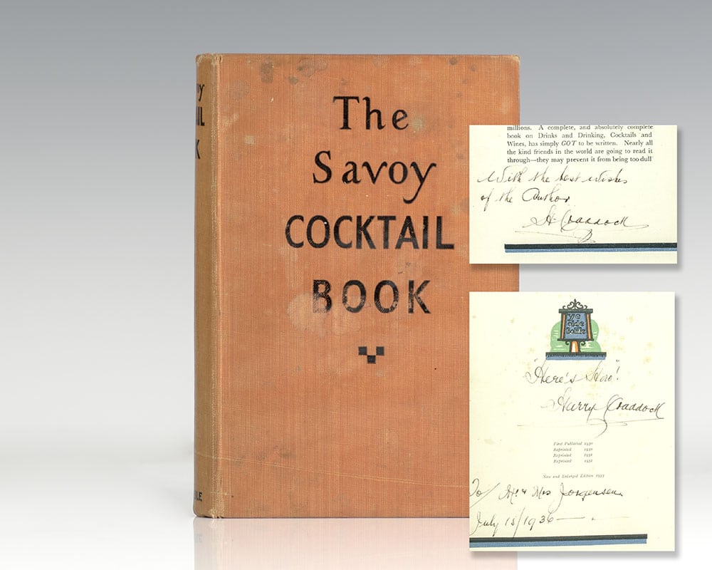 The Savoy Cocktail Book.