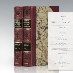 A Visit to the South Seas, in the United States' Ship Vincennes, During the Years 1829 and 1830; With Scenes in Brazil, Peru, Manilla, the Cape of Good Hope, and St. Helena