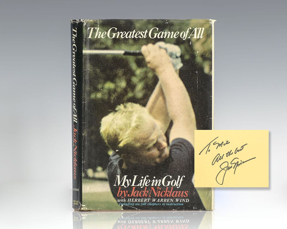 Greatest Game of All: My Life in Golf.