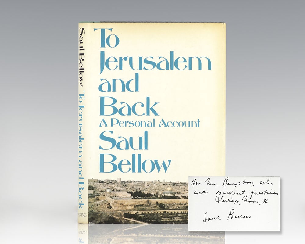 To Jerusalem and Back: A Personal Account.