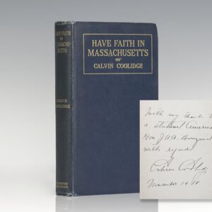 Have Faith in Massachusetts: A Collection of Speeches and Messages