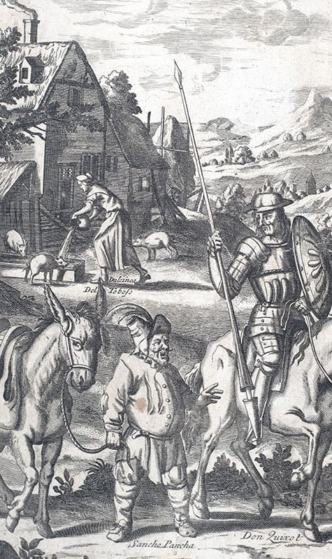 The History of the Most Renowned Don Quixote of Mancha: And his Trusty Squire Sancho Pancha, Now Made English according to the Humour of our Modern Language. And Adorned with several Copper Plates