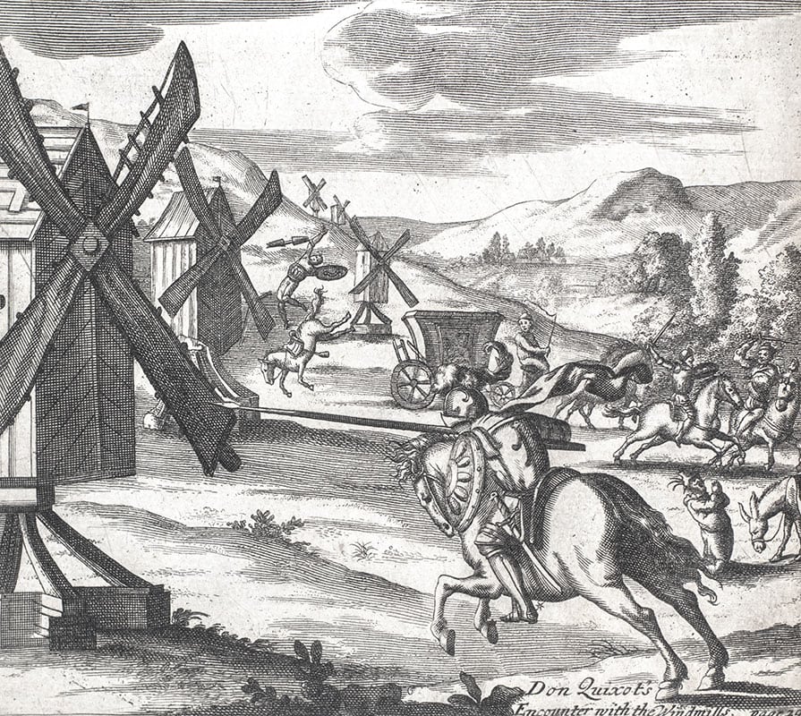 The History of the Most Renowned Don Quixote of Mancha: And his Trusty Squire Sancho Pancha, Now Made English according to the Humour of our Modern Language. And Adorned with several Copper Plates