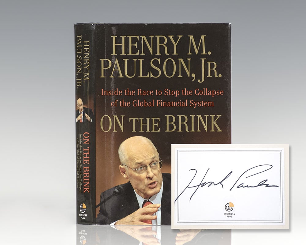 On the Brink: Inside the Race to Stop the Collapse of the Global Financial System.