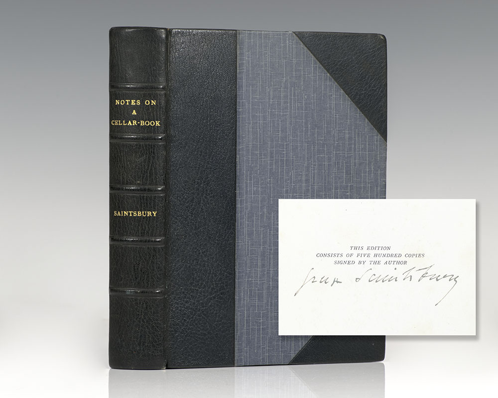 Notes On A Cellar-Book