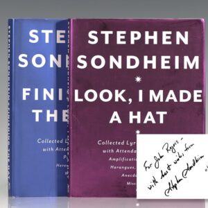 The Collected Lyrics of Stephen Sondheim: Finishing the Hat and Look I Made A Hat