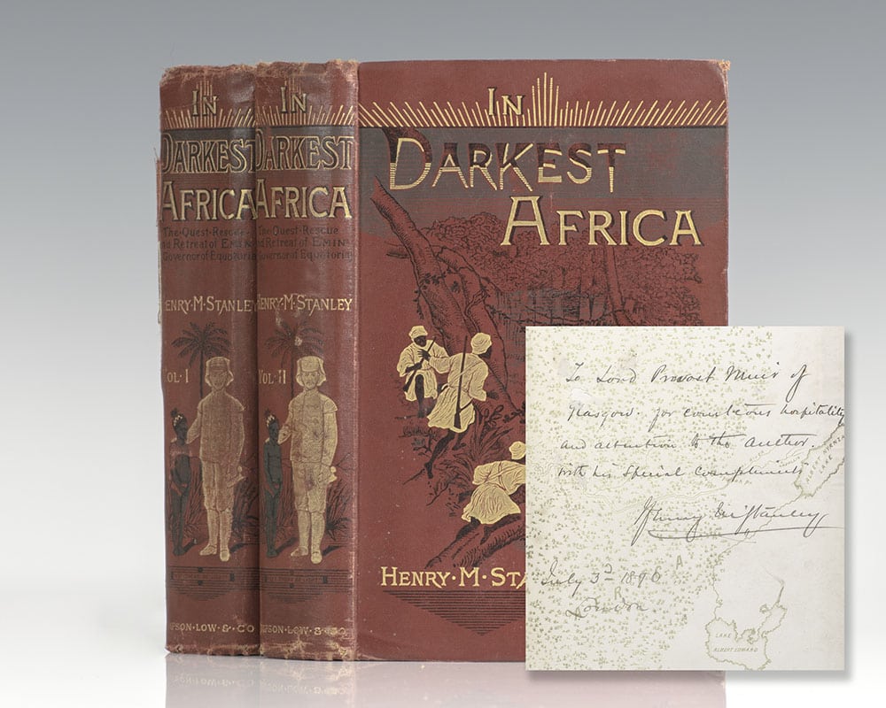 In Darkest Africa or, The Quest, Rescue, and Retreat of Emin, Governor of Equatoria.