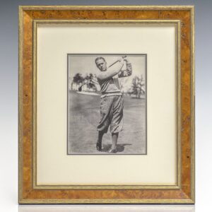 Bobby Jones Signed Photograph.