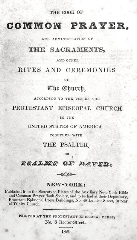 The Book of Common Prayer