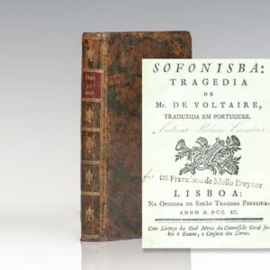 Sofonisba, Mariamne, Orestes: Tragedia de Mr. de Voltaire: Traduzida Em Portuguez