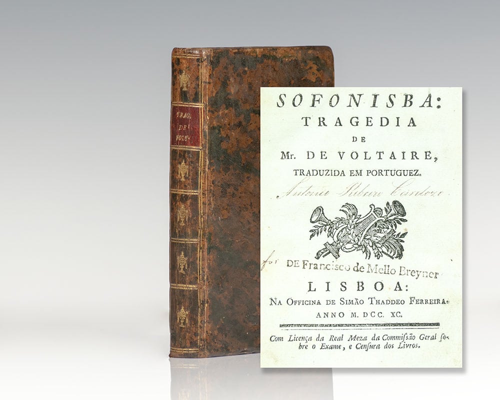 Sofonisba, Mariamne, Orestes: Tragedia de Mr. de Voltaire: Traduzida Em Portuguez.