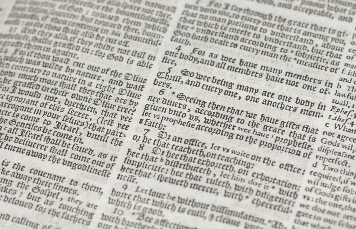 The Booke of Common Prayer, with the Psalter or Pslams of David, The Bible: Translated according to the Ebrew and Greeke, and The New Testament of our Lord Jesus Christ conferred diligently with the Greeke