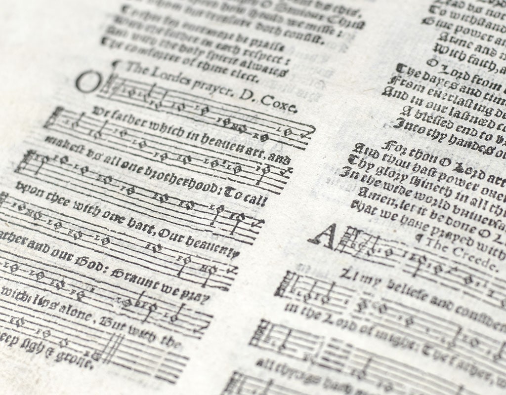 The Booke of Common Prayer, with the Psalter or Pslams of David, The Bible: Translated according to the Ebrew and Greeke, and The New Testament of our Lord Jesus Christ conferred diligently with the Greeke