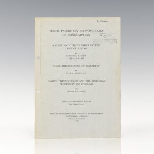 Three Papers on Econometrics of Consumption