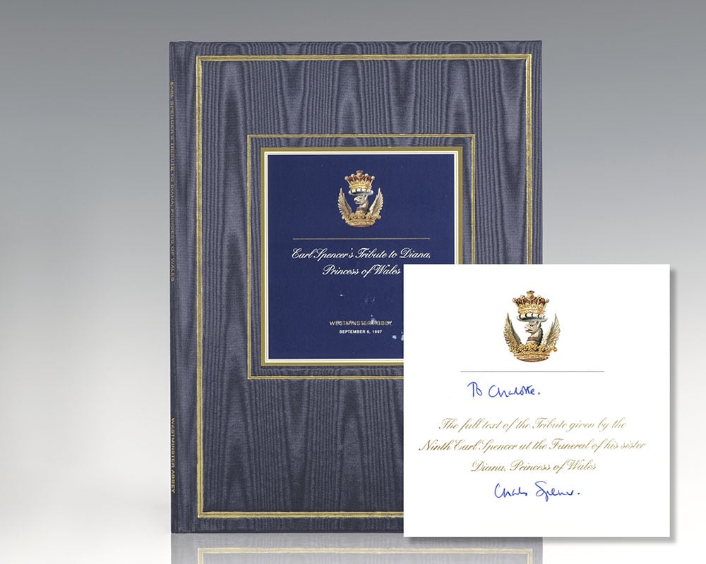 Earl Spencer’s Tribute to Diana, Princess of Wales.