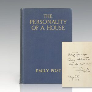 The Personality of a House: The Blue Book of Home Design and Decoration