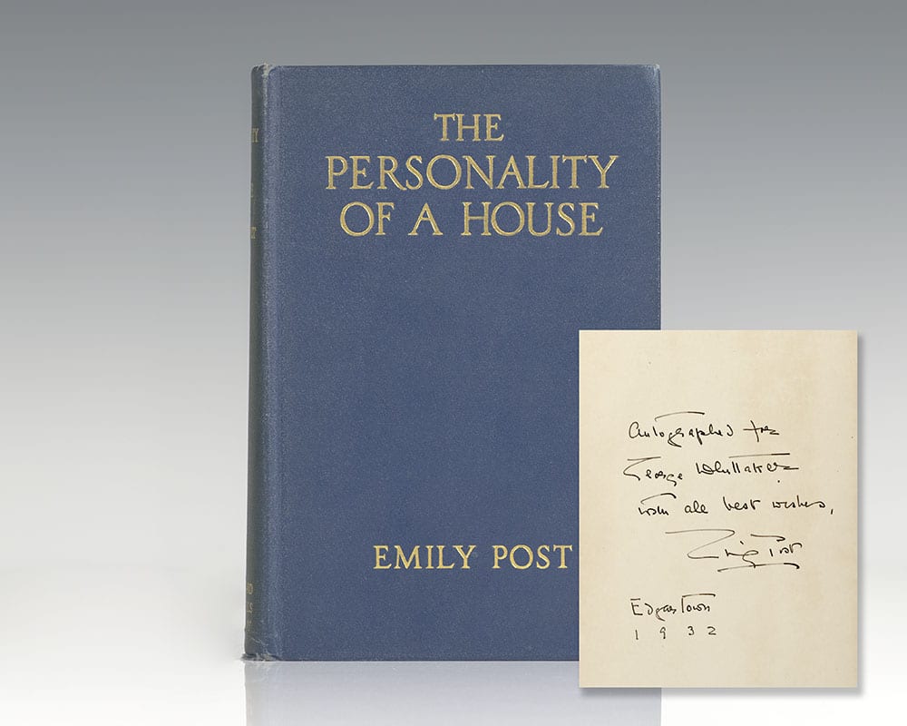 The Personality of a House: The Blue Book of Home Design and Decoration.