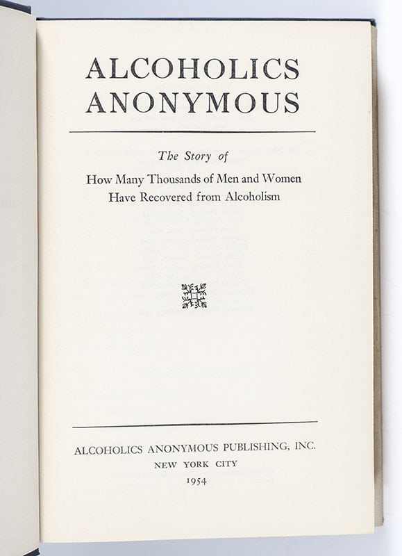 Alcoholics Anonymous: The Story of How Many Thousands of Men and Women Have Recovered from Alcoholism