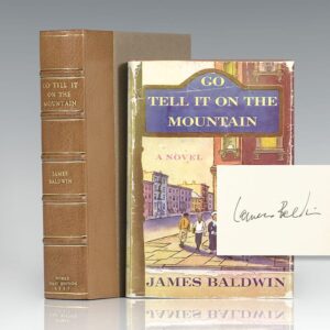 First edition of James Baldwin's Go Tell It On The Mountain; signed by him