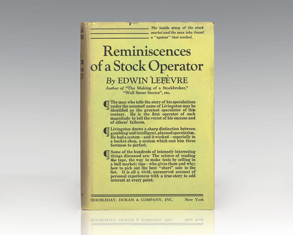 Reminiscences Of A Stock Operator