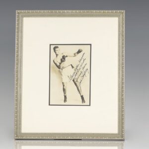 Jack Dempsey Signed Photograph