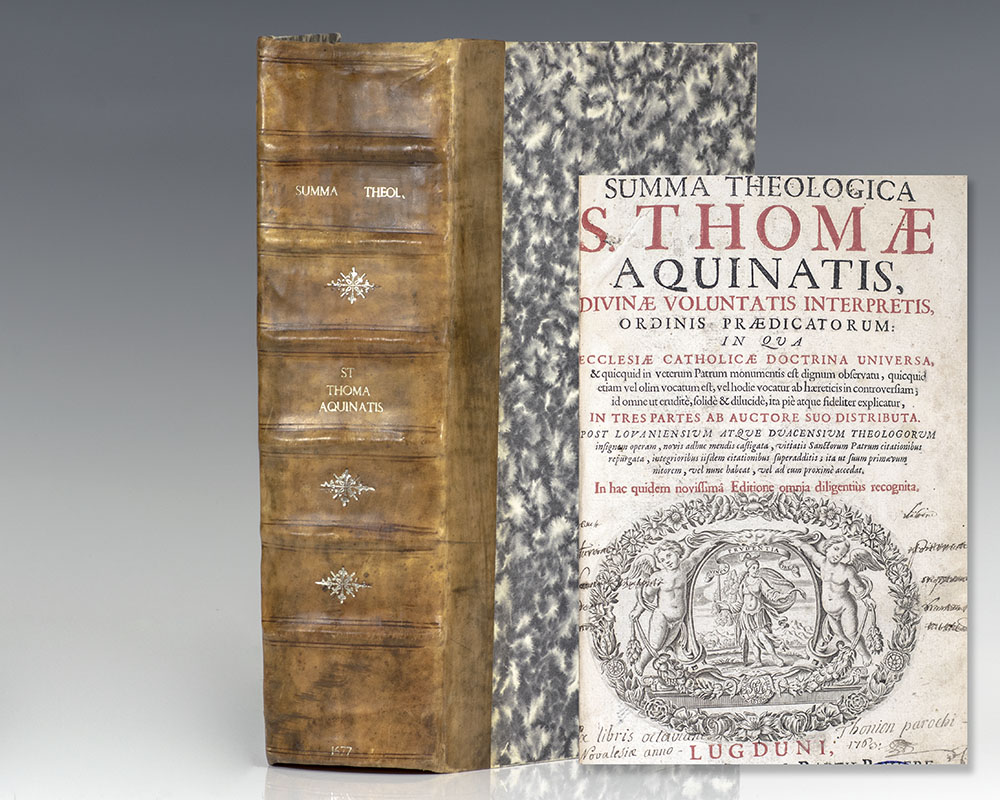 Summa Theologica S. Thomae Aquinatis.