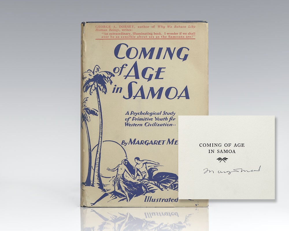 Coming of Age In Samoa: A Psychological Study of Primitive Youth for Western Civilisation.