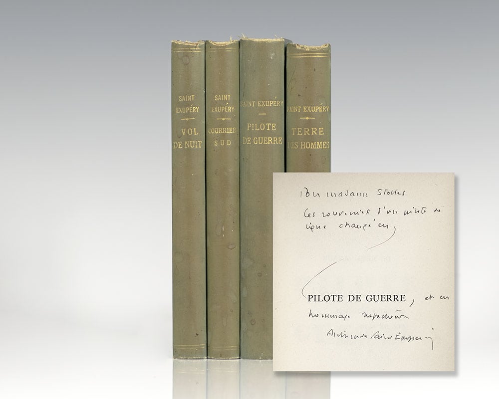 Courrier Sud, Vol de Nuit, Terre des Hommes and Pilote de Guerre