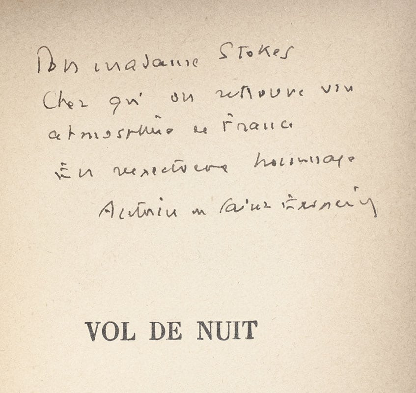 Courrier Sud, Vol de Nuit, Terre des Hommes and Pilote de Guerre