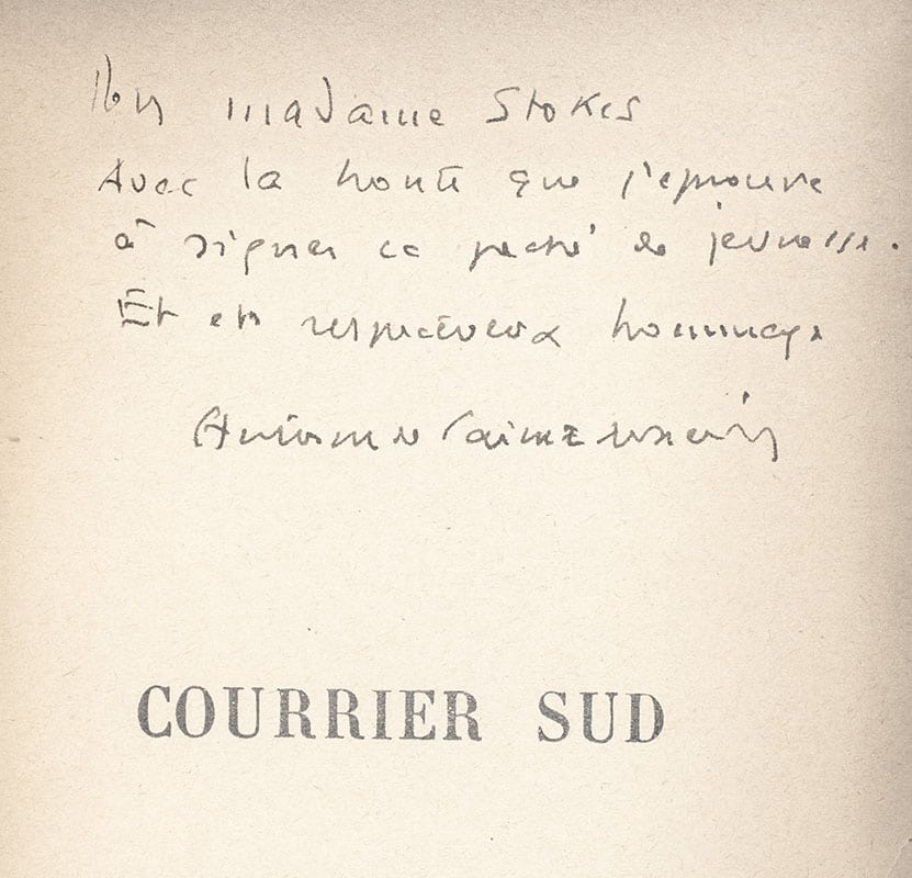 Courrier Sud, Vol de Nuit, Terre des Hommes and Pilote de Guerre
