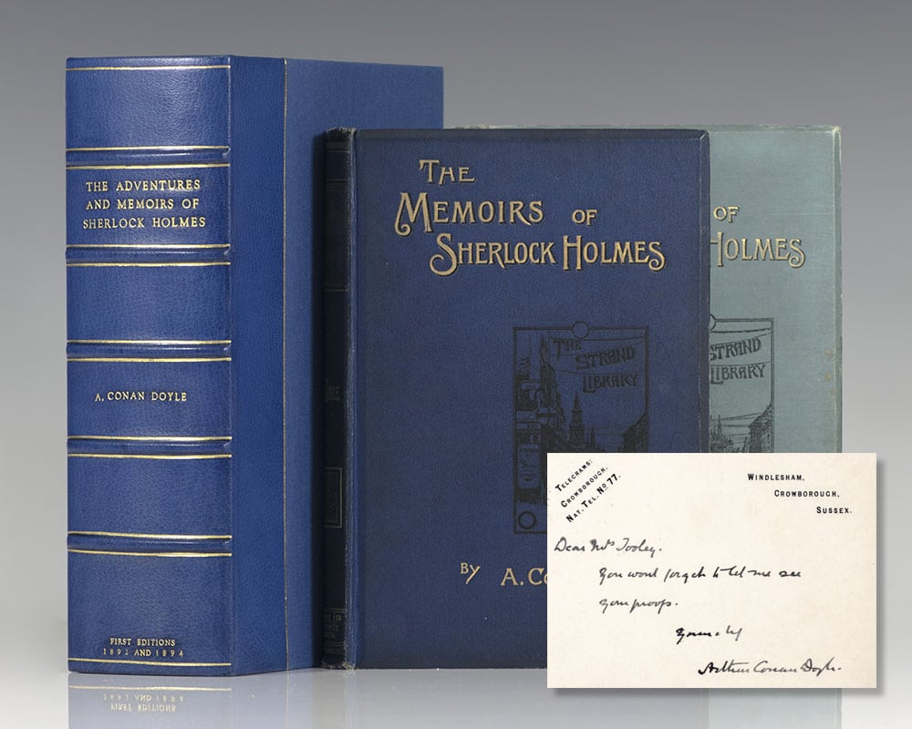 The Adventures of Sherlock Holmes With: The Memoirs of Sherlock Holmes.