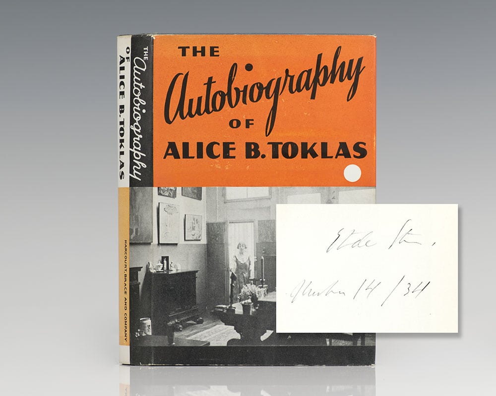 The Autobiography of Alice B. Toklas.