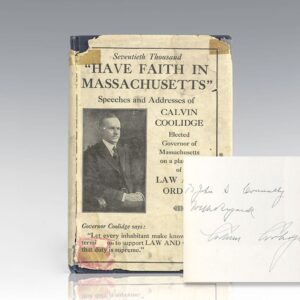 Have Faith in Massachusetts: A Collection of Speeches and Messages