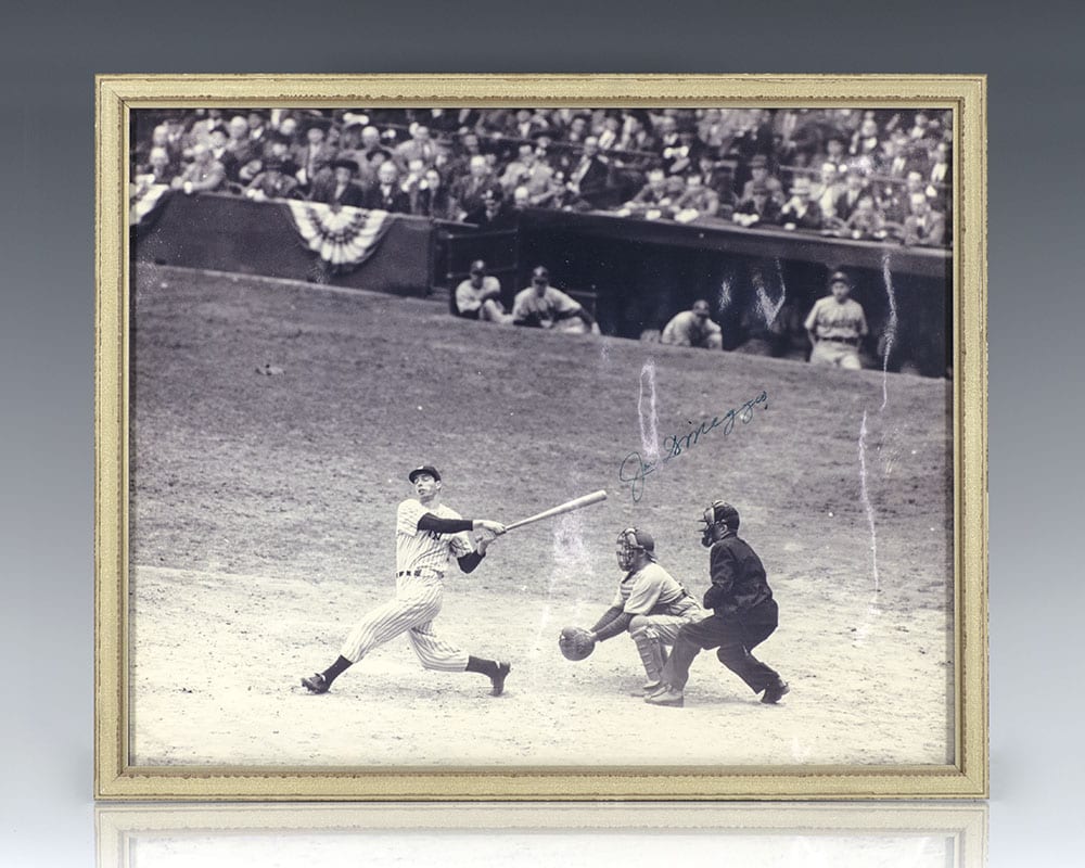 Joe DiMaggio Signed Photograph