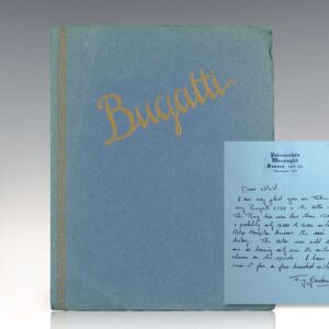Collection of Original Bugatti Advertisements and Brochures