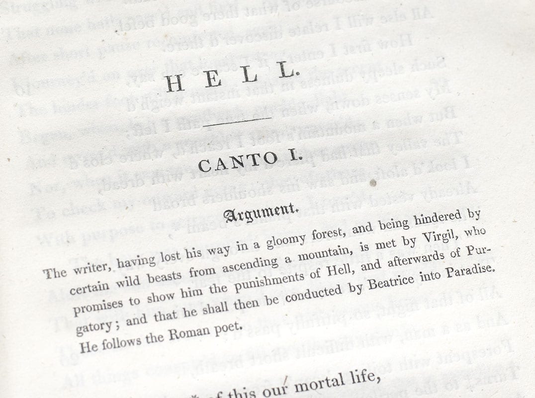 The Vision; or Hell, Purgatory, and Paradise, of Dante Alighieri. With the Life of Dante, Additional Notes, and an Index