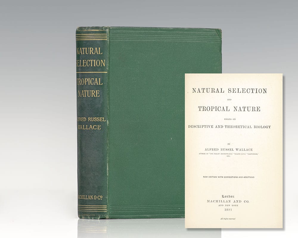 Natural Selection and Tropical Nature: Essays on Descriptive and Theoretical Biology.