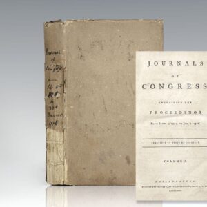 Journals of Congress: Containing the Proceedings From Sept. 5. 1774 to Jan. 1. 1776