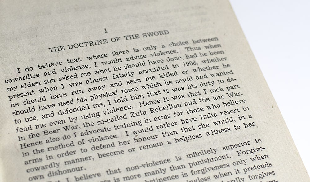 Non-Violence In Peace & War