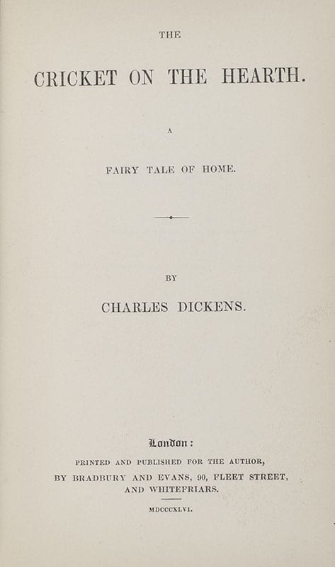 The Christmas Books: A Christmas Carol; The Chimes; The Battle of Life; Cricket on the Hearth; The Haunted Man and The Ghost's Bargain