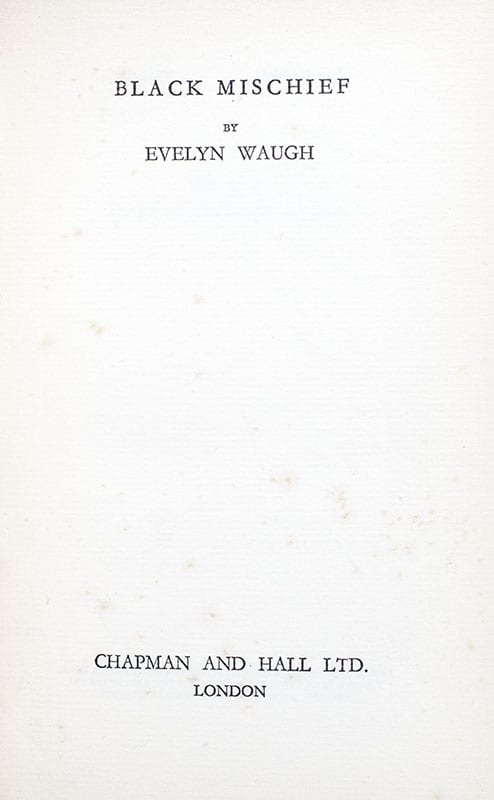 Black Mischief