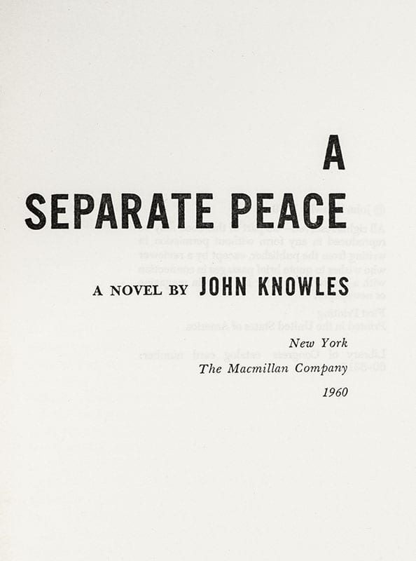 A Separate Peace