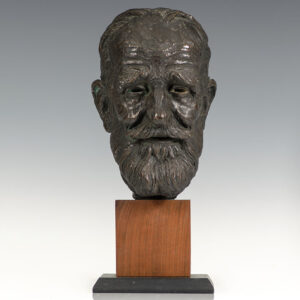 George Bernard Shaw Sculptural Bust.