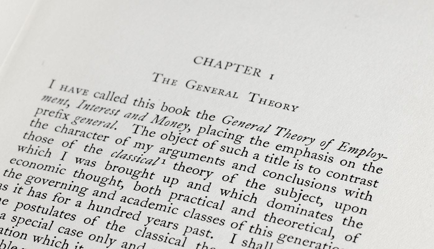 The General Theory of Employment, Interest and Money