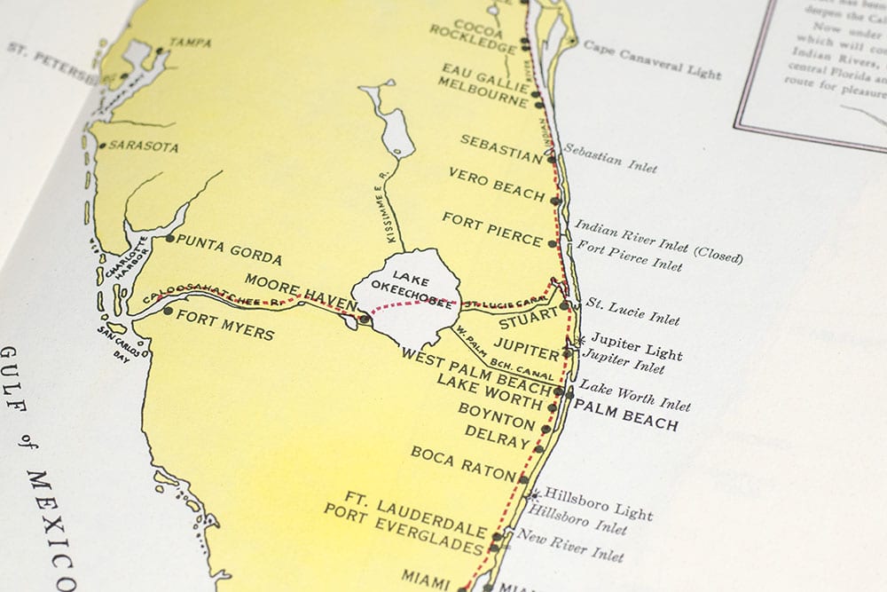 The Florida Intracoastal Waterway: from The St. Johns River to Miami, Florida