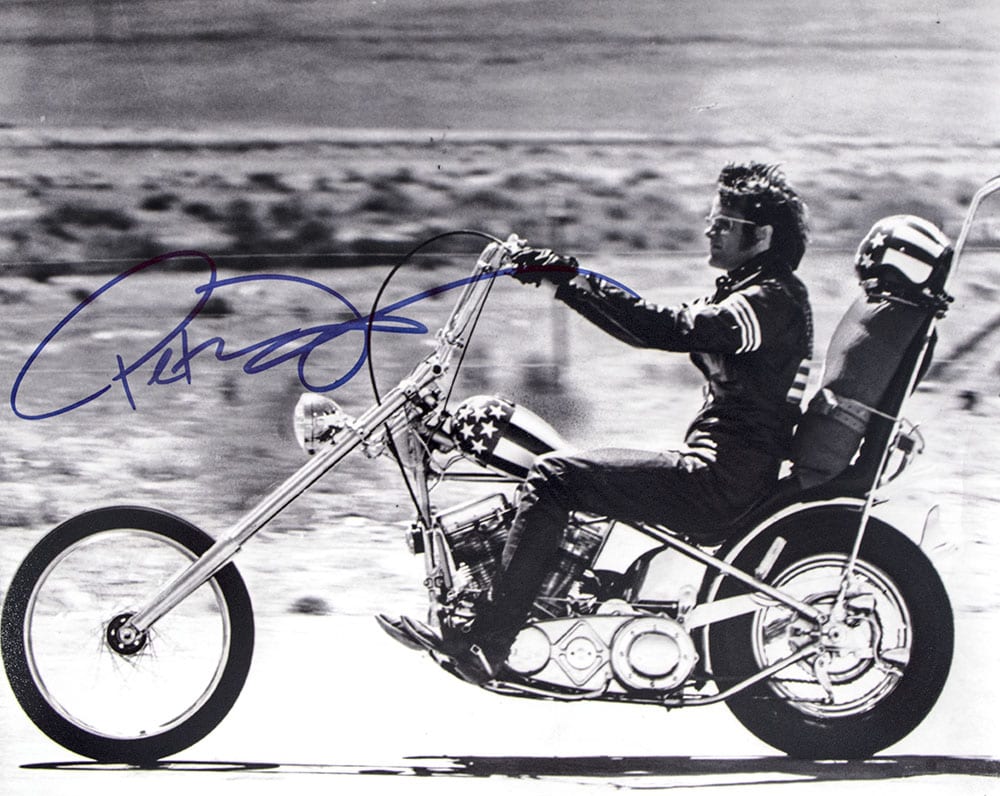 Peter Fonda Signed Photograph.