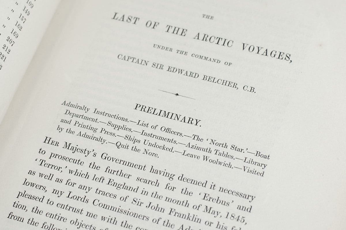 The Last of the Arctic Voyages; Being a Narrative of The Expedition in H.M.S. Assistance, Under the Command of Captain Sir Edward Belcher C.B