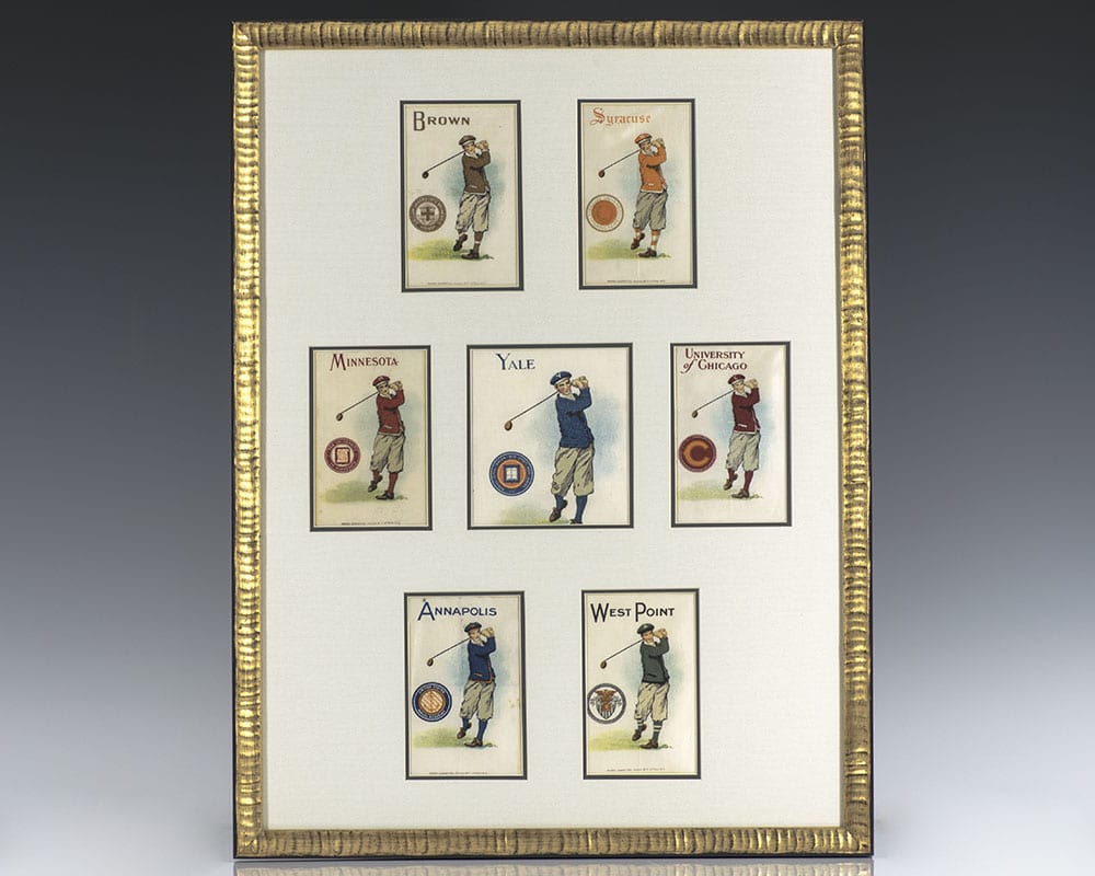 University Golfer Murad Tobacco Silks.