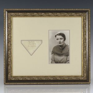 Ayn Rand Autograph Note Signed.